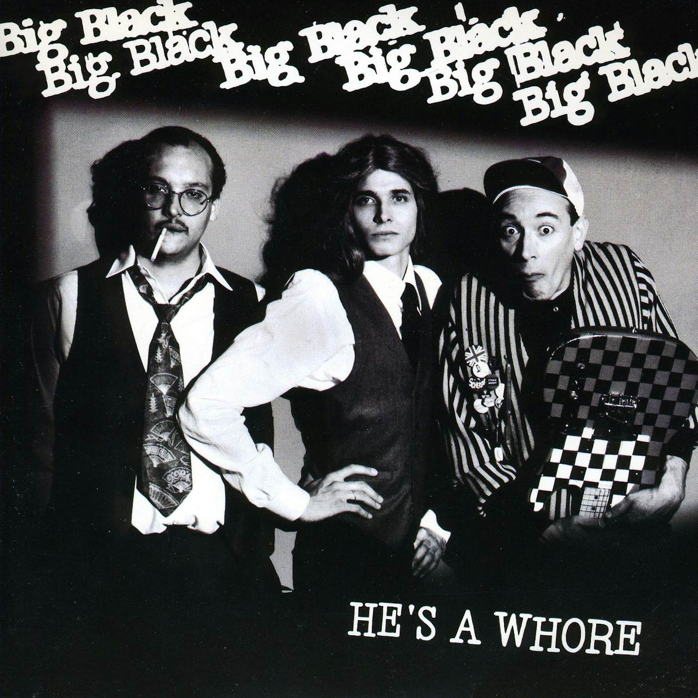 Big Black He's A Whore Vinyl Record