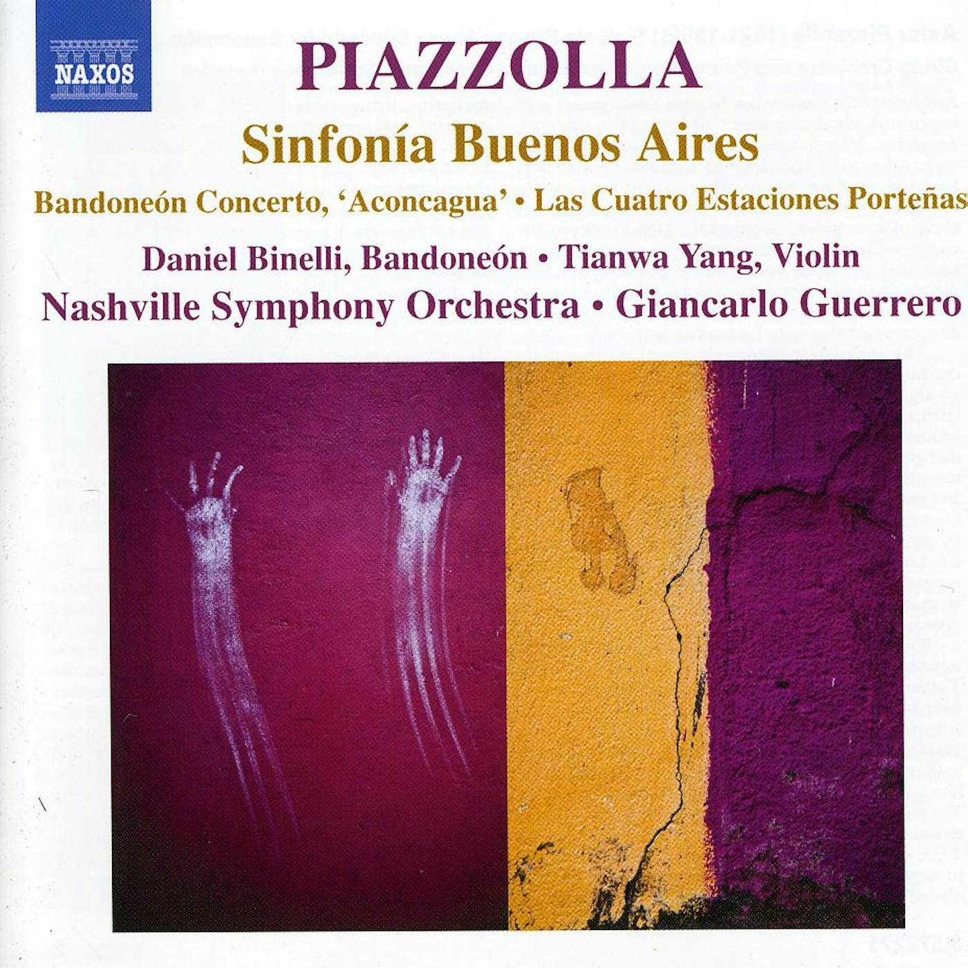 Astor Piazzolla SINFONIA BUENOS AIRES BANDONE CD
