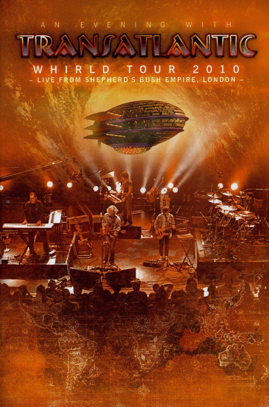 Transatlantic WHIRLD TOUR 2010: LIVE IN LONDON DVD