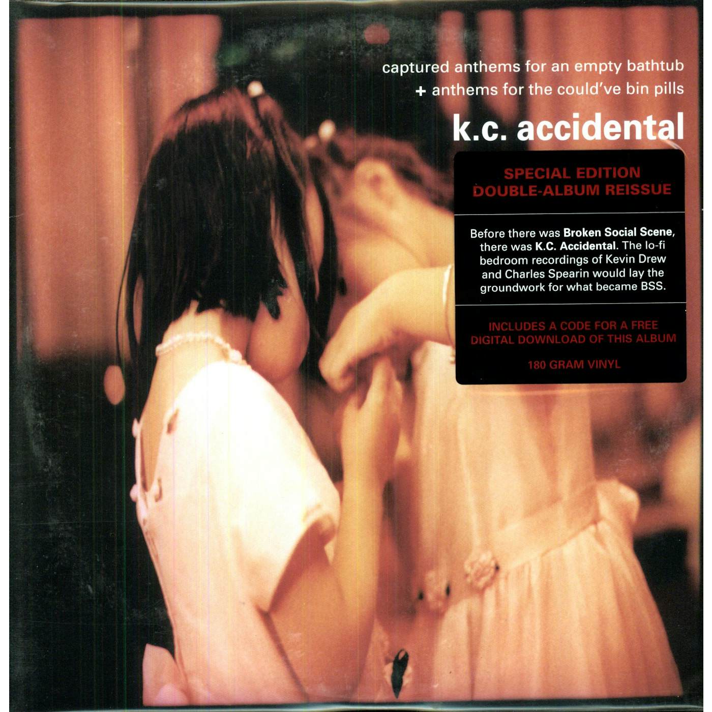 Kc Accidental CAPTURED ANTHEMS FOR AN EMPTY BATHTUB & ANTHEMS Vinyl Record