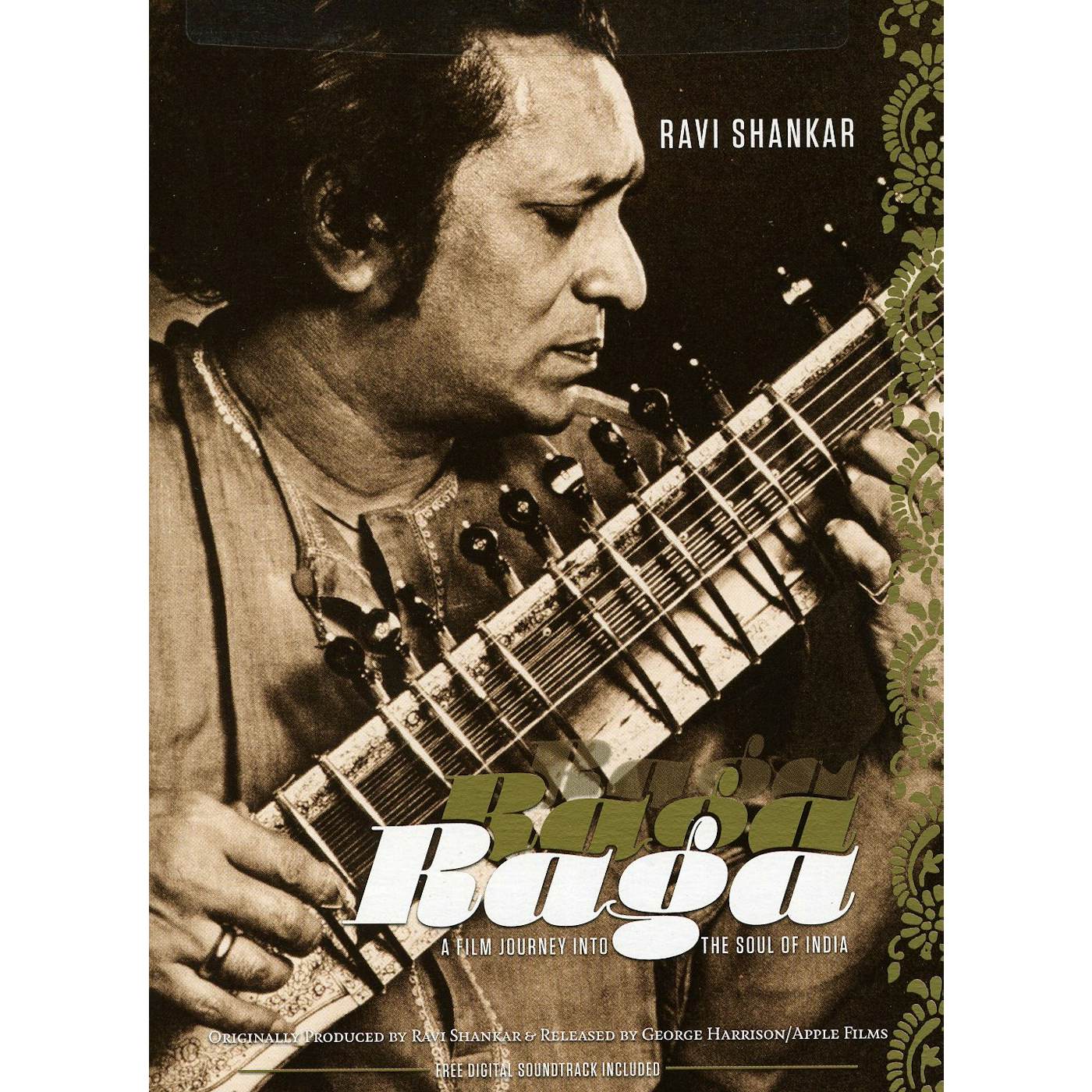 Ravi Shankar RAGA: A FILM JOURNEY TO THE SOUL OF INDIA DVD