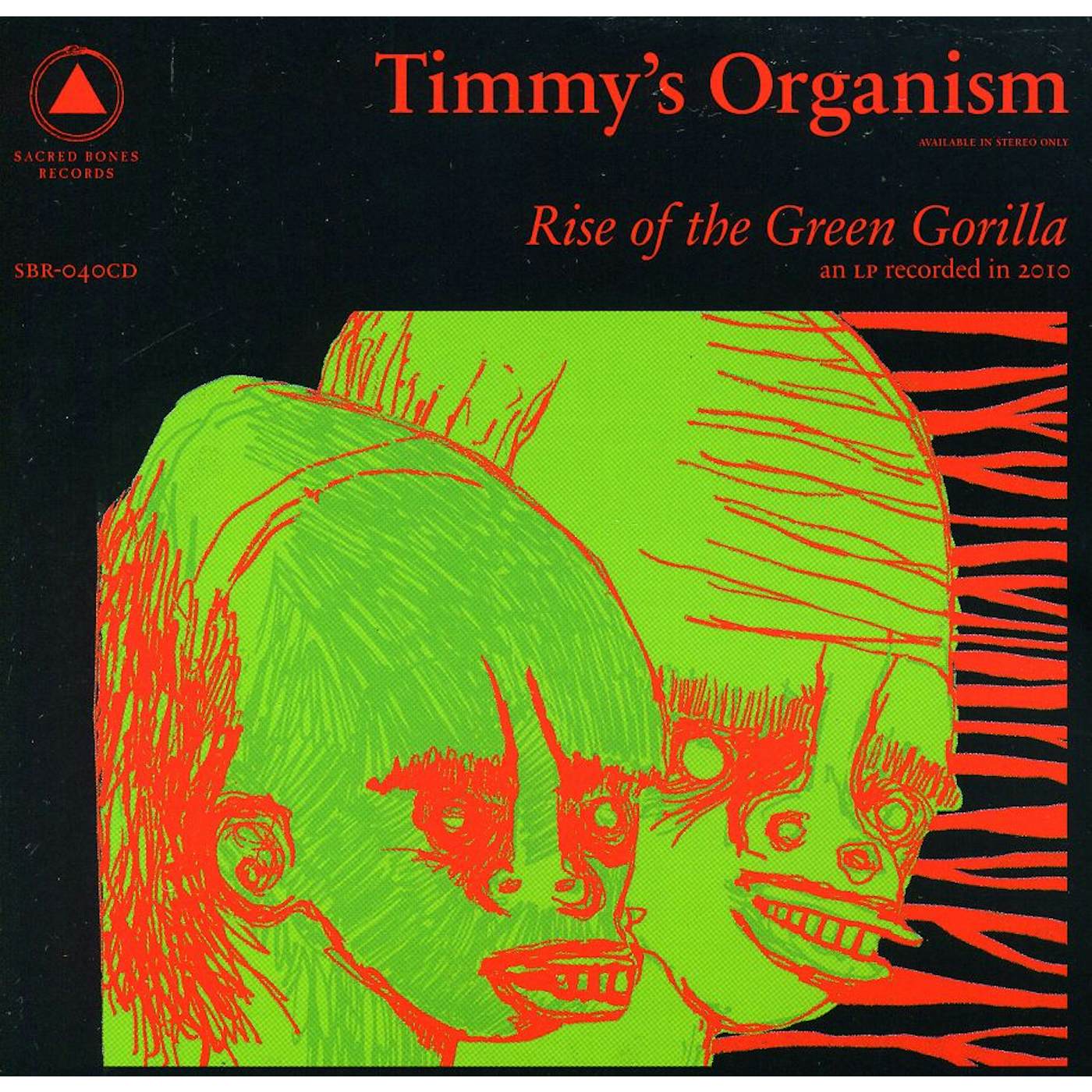 Timmy's Organism RISE OF THE GREEN GORILLA CD
