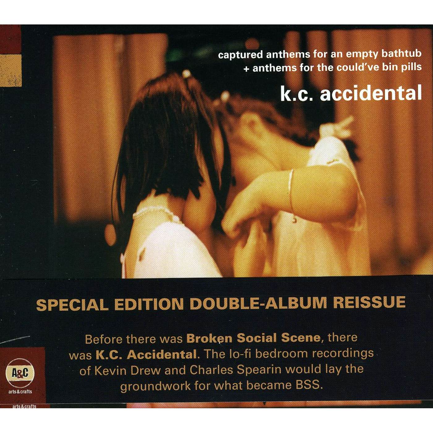 Kc Accidental CAPTURED ANTHEMS FOR AN EMPTY BATHTUB & ANTHEMS CD