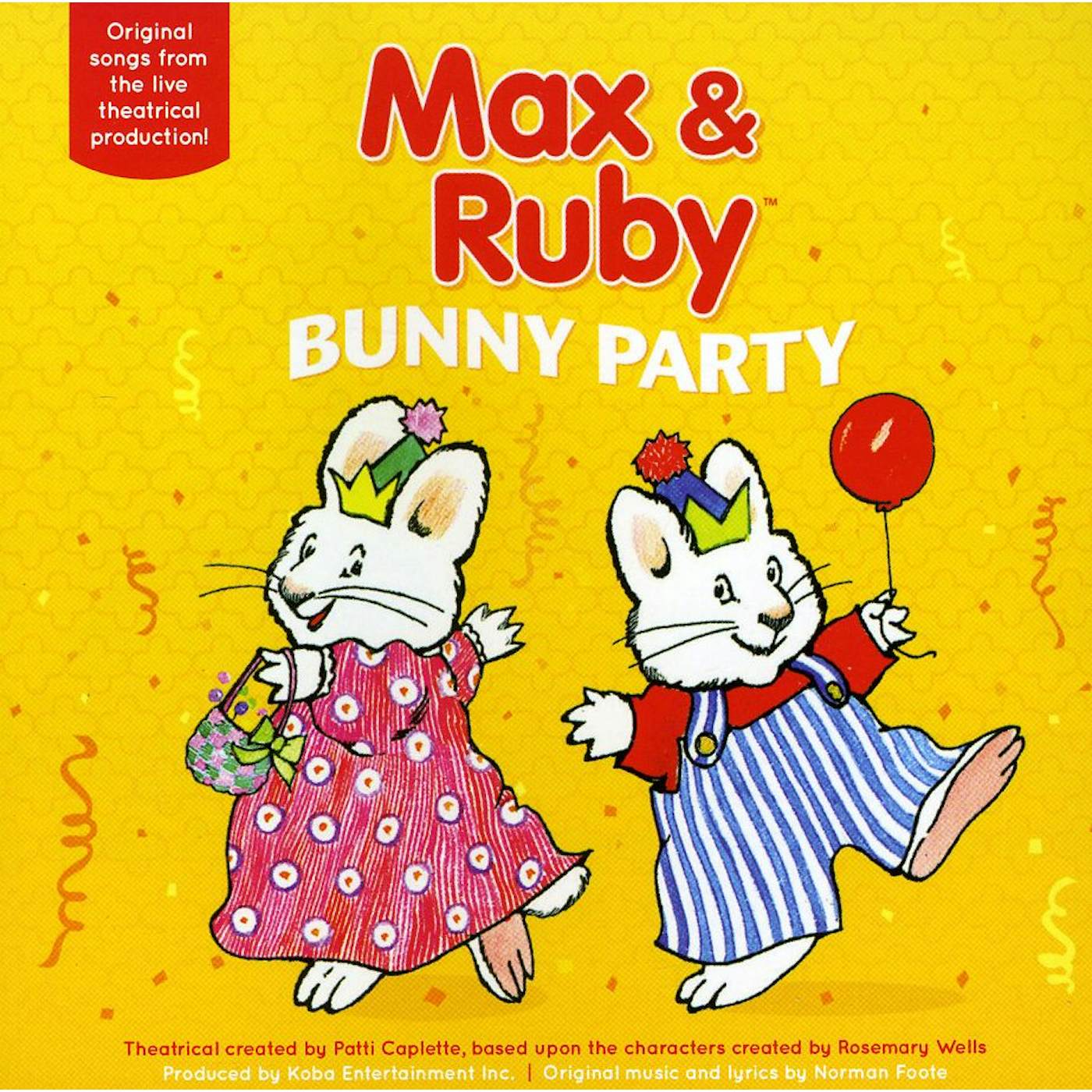 MAX & RUBY BUNNY PARTY CD