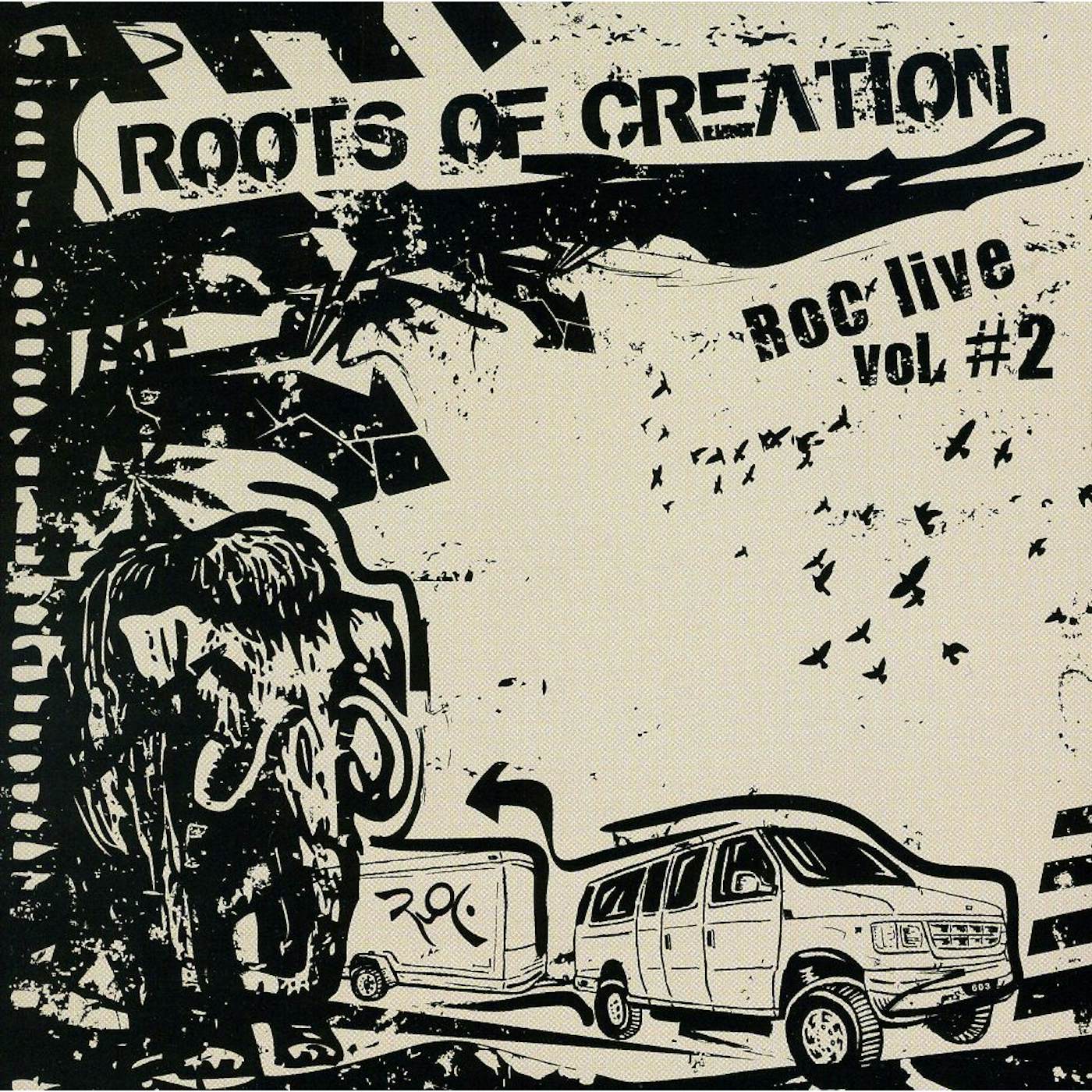 Roots of Creation ROC LIVE 2 CD