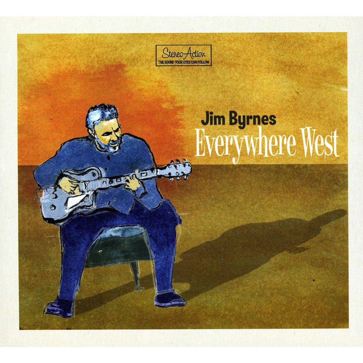 Jim Byrnes EVERYWHERE WEST CD