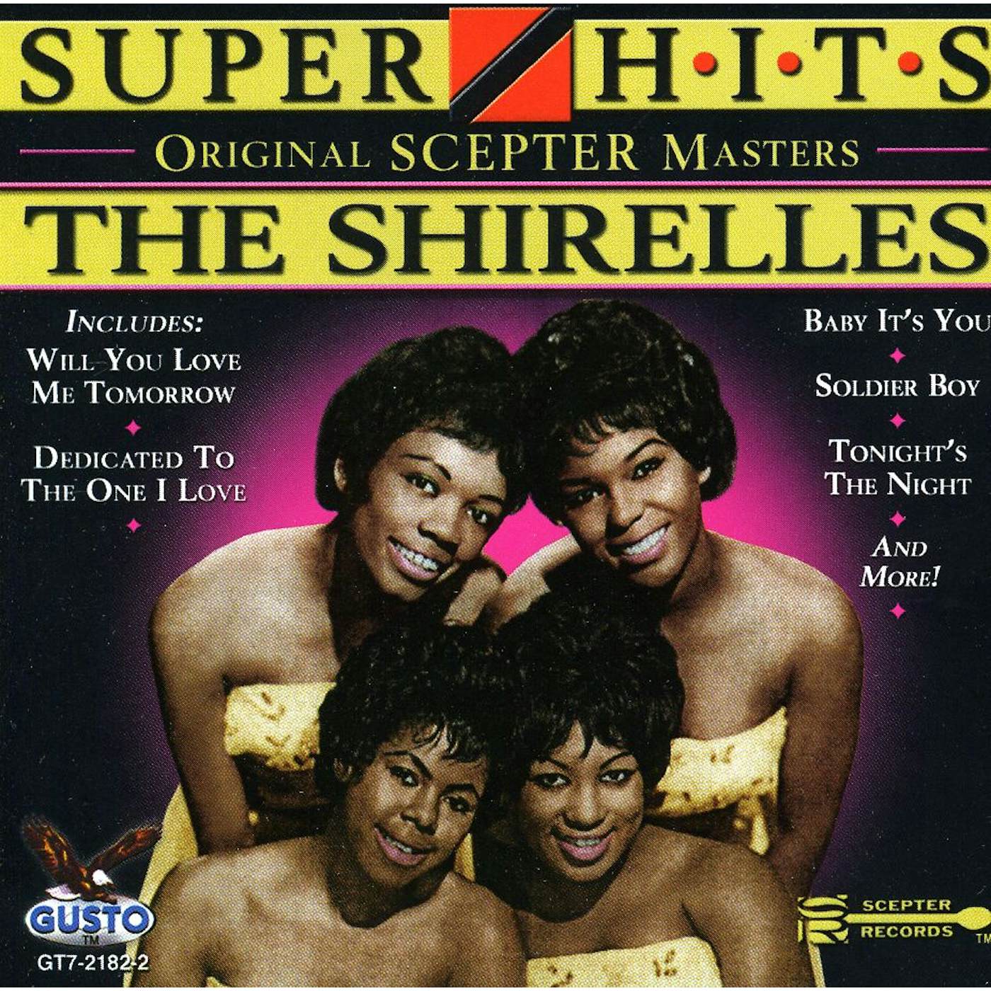 The Shirelles SUPER HITS CD