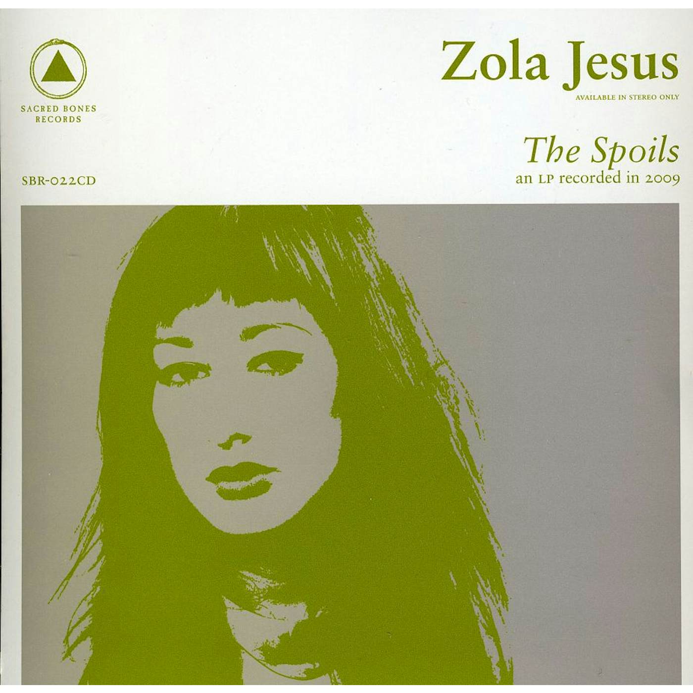 Zola Jesus SPOILS CD
