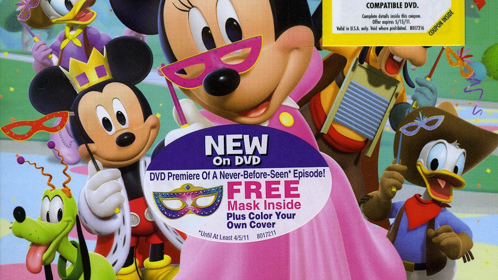 Mickey Mouse Clubhouse MINNIE'S MASQUERADE DVD