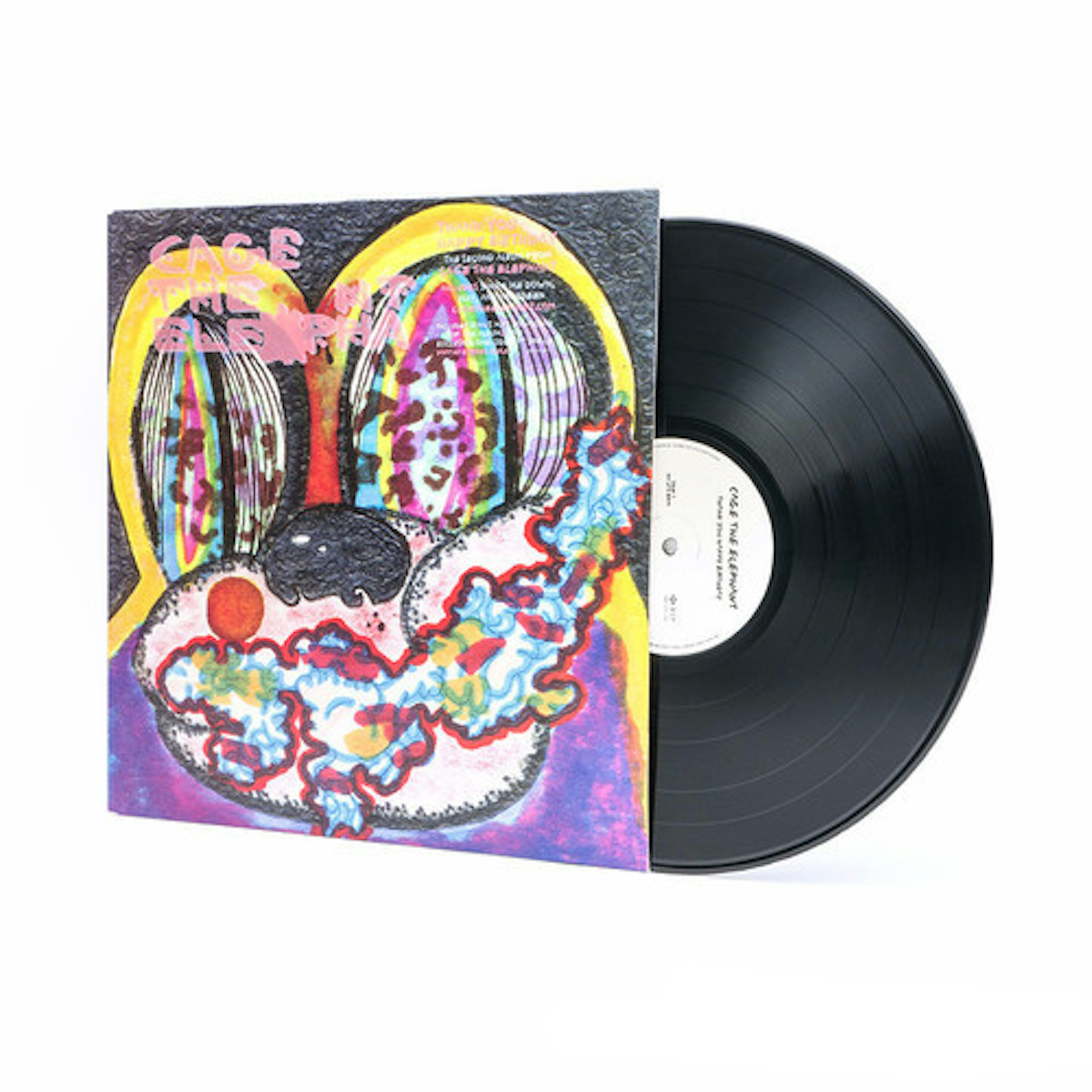 Sædvanlig klud lyse Cage The Elephant THANK YOU HAPPY BIRTHDAY Vinyl Record
