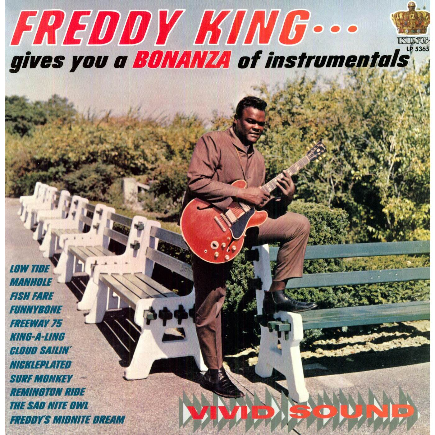 Freddie King BONANZA OF INSTRUMENTALS Vinyl Record