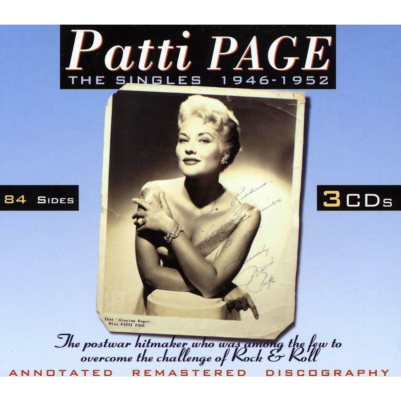 Patti Page SINGLES 1946 -1952 CD