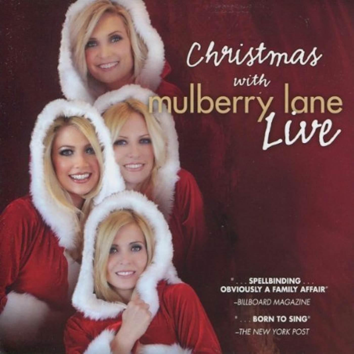 CHRISTMAS WITH MULBERRY LANE: LIVE CD