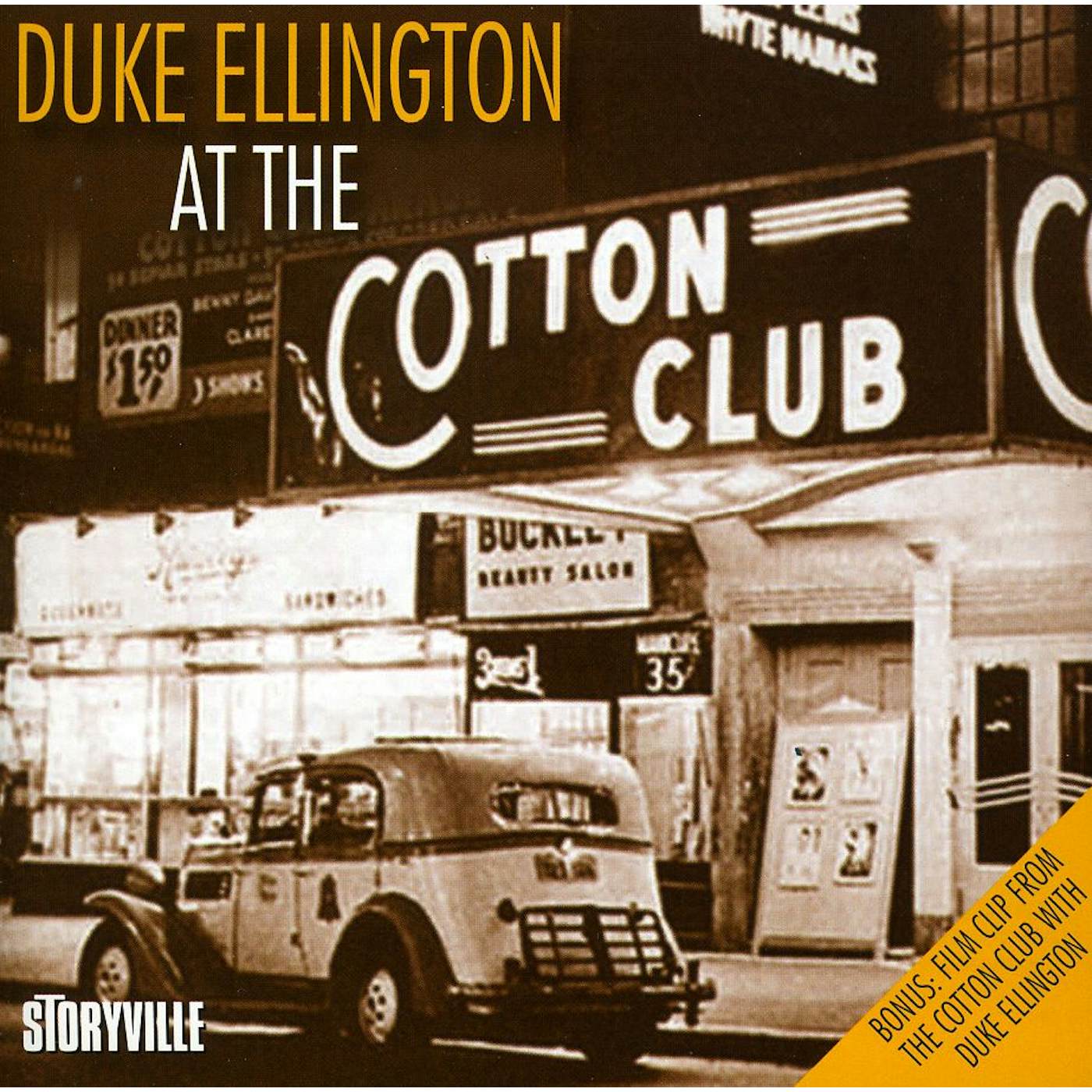 Duke Ellington AT THE COTTON CLUB CD