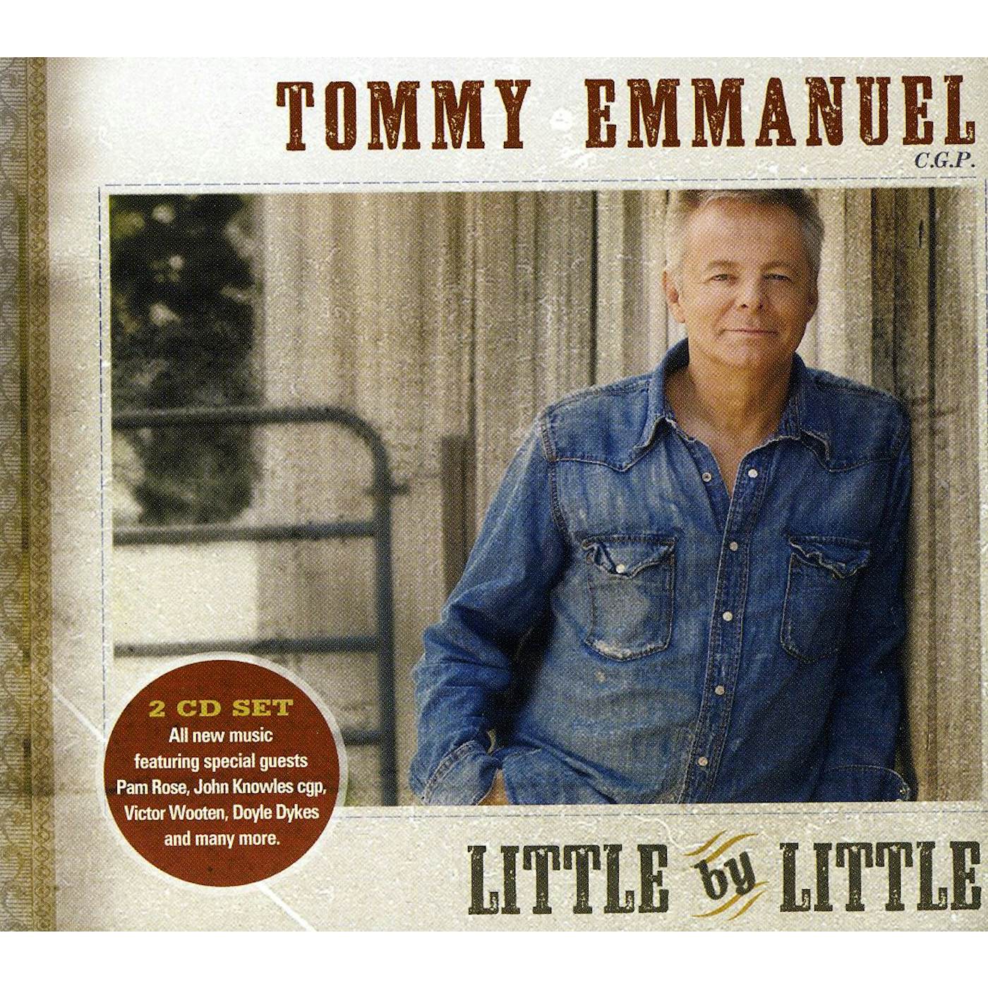 Tommy Emmanuel LITTLE BY LITTLE CD