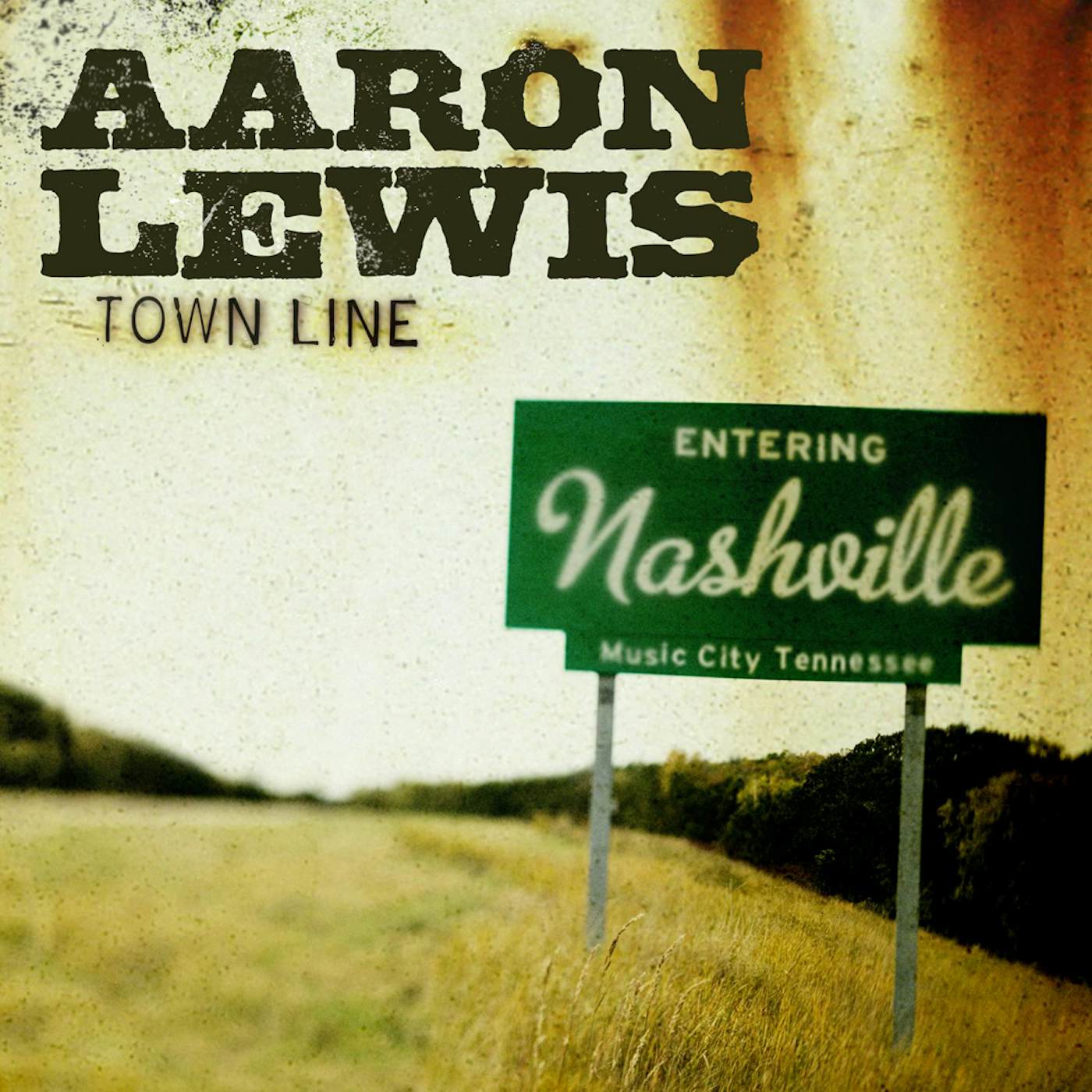 Aaron Lewis TOWN LINE CD