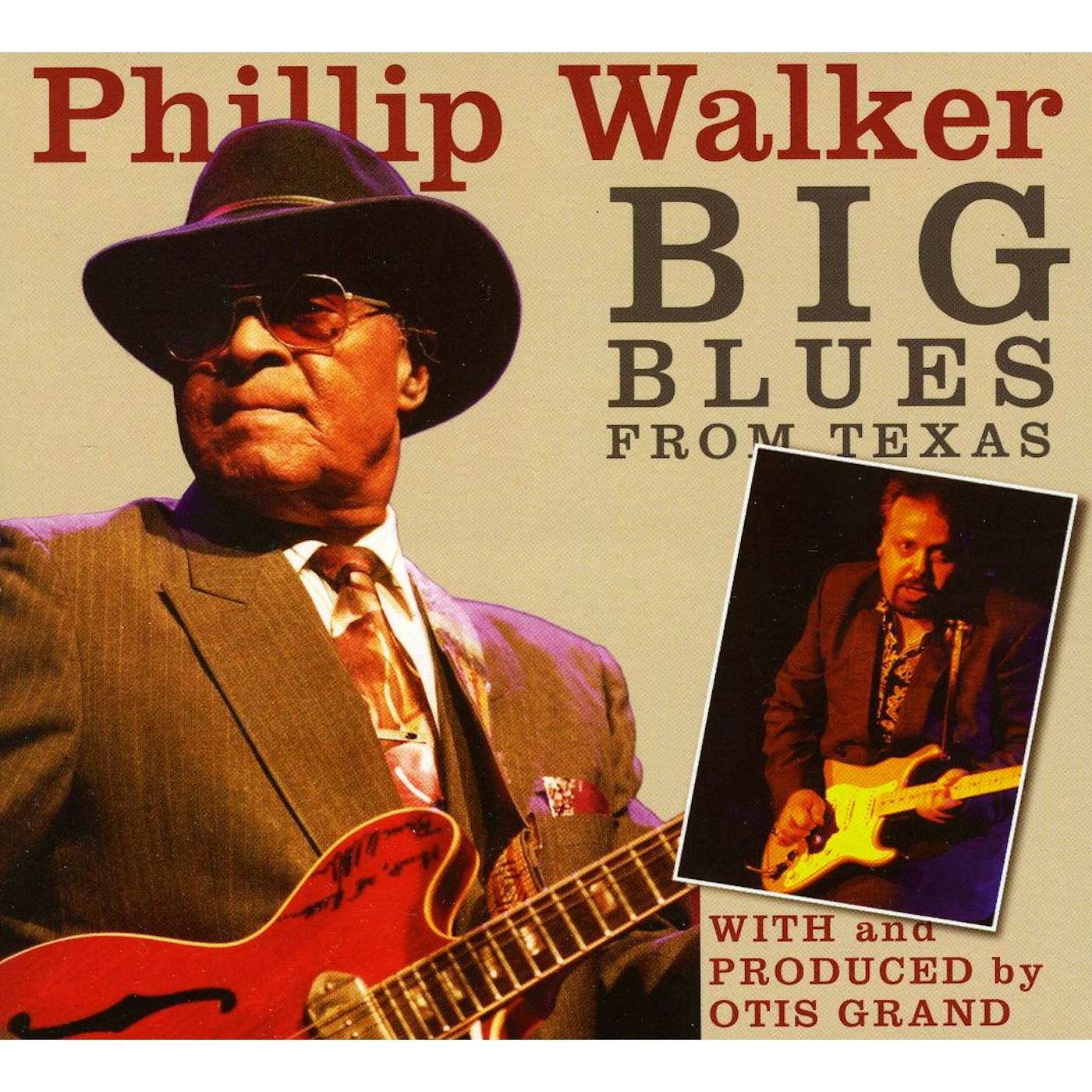 Phillip Walker BIG BLUES FROM TEXAS CD