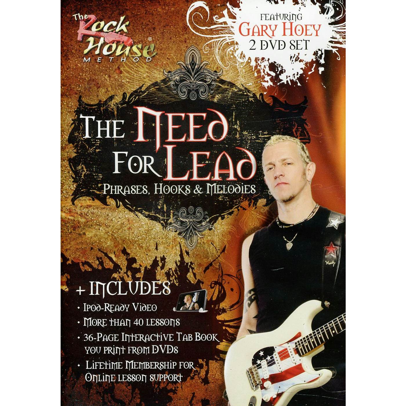 Gary Hoey NEED FOR LEAD: PHRASES HOOKS & MELODIES DVD