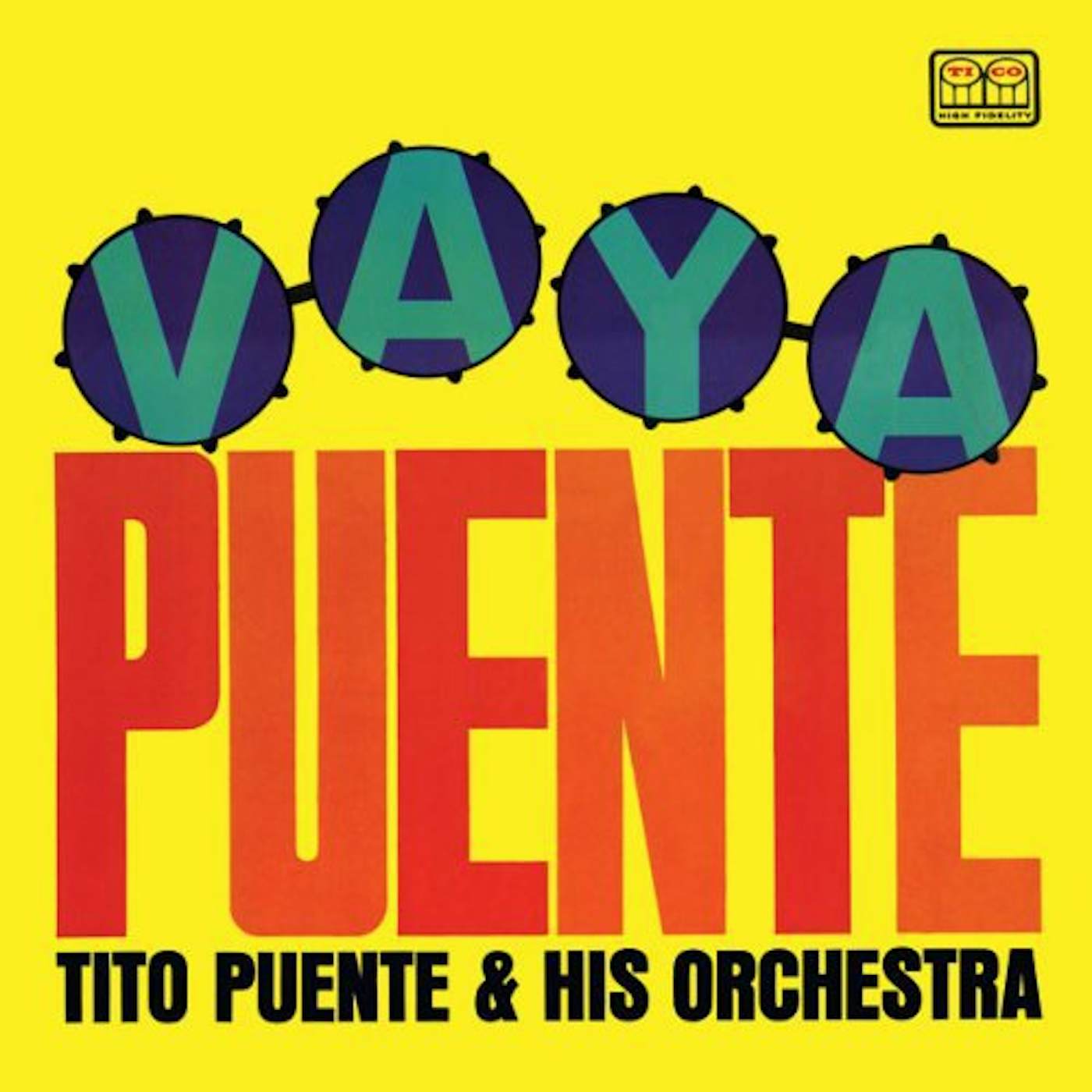 Tito Puente VAYA PUENTE Vinyl Record