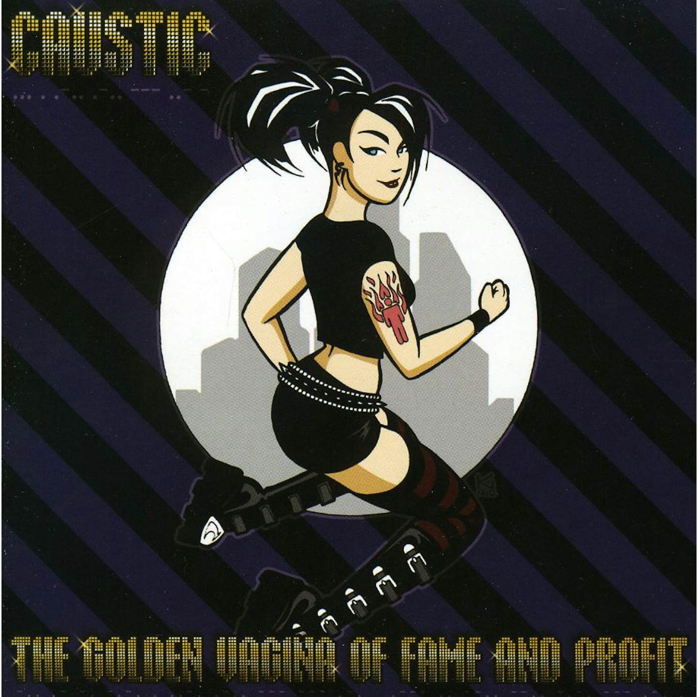 Caustic GOLDEN VAGINA OF FAME & PROFIT CD
