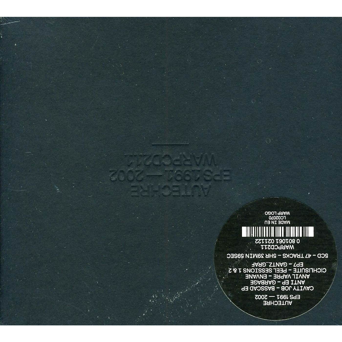 Autechre EPS 1991-2002 CD