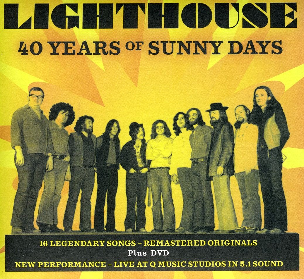 lighthouse 40 YEARS OF SUNNY DAYS CD $33.49$29.99