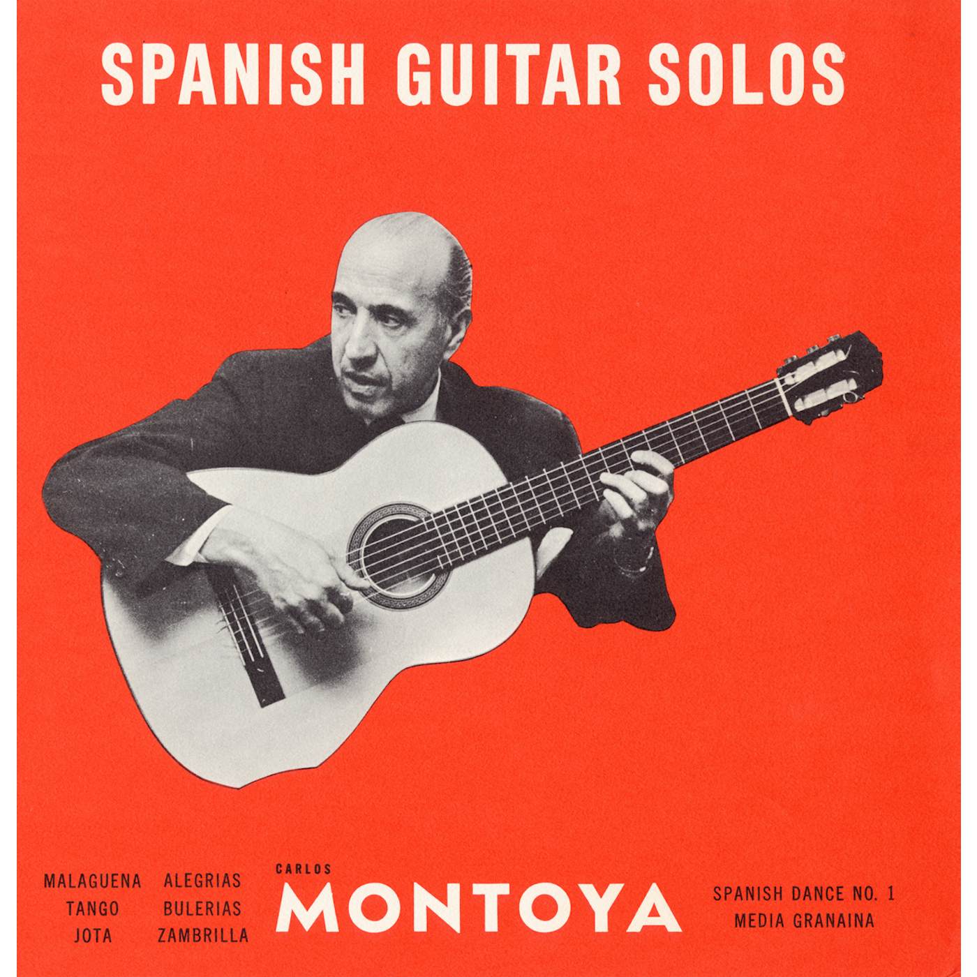 Carlos Montoya SPANISH GUITAR SOLOS CD