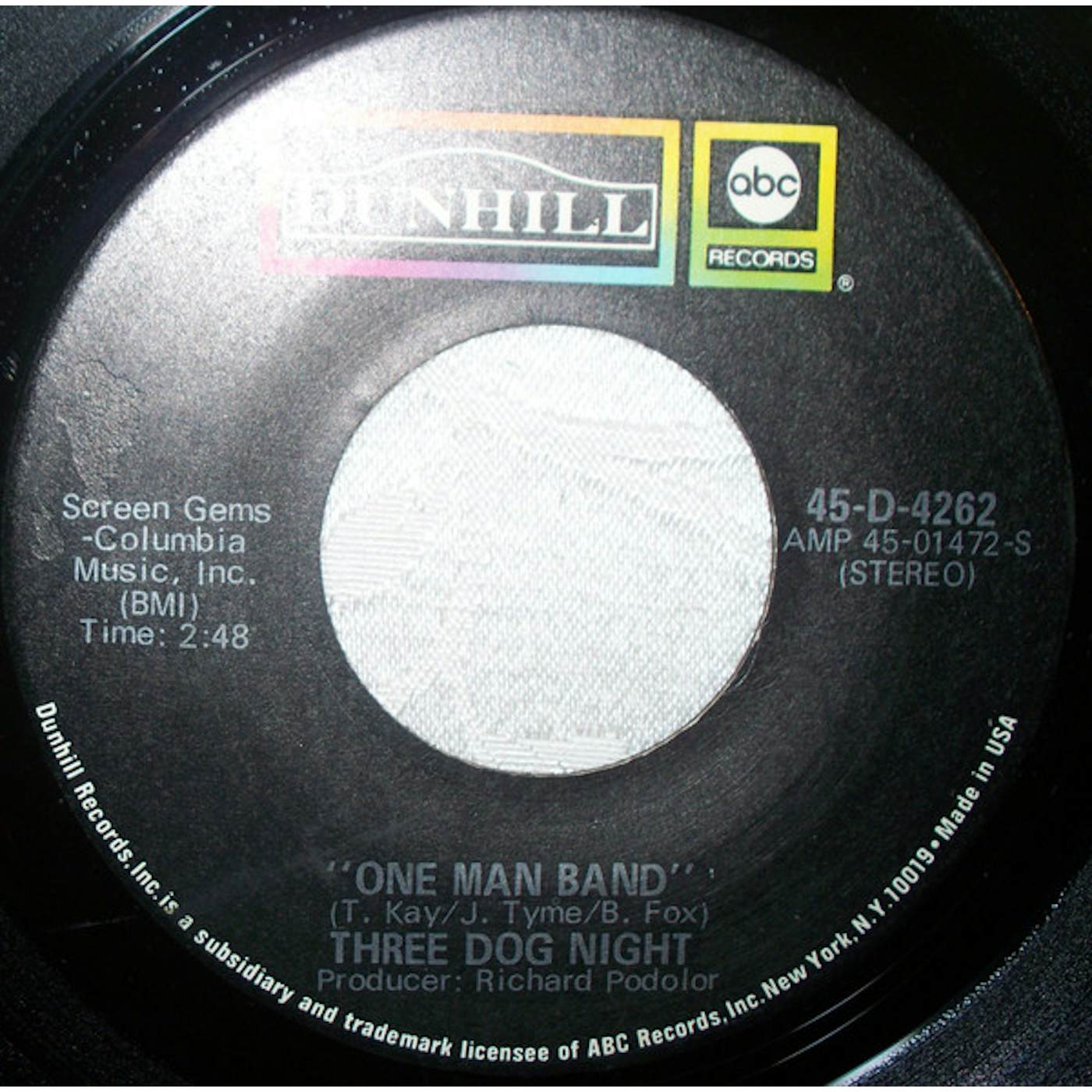 Three Dog Night ONE MAN BAND (Vinyl)