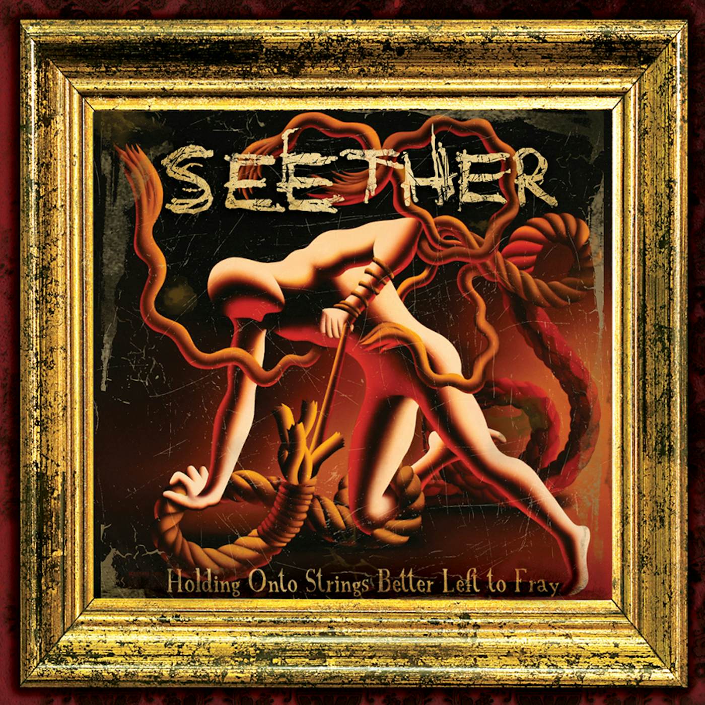 Seether HOLDING ONTO STRINGS BETTER LEFT TO FRAY CD
