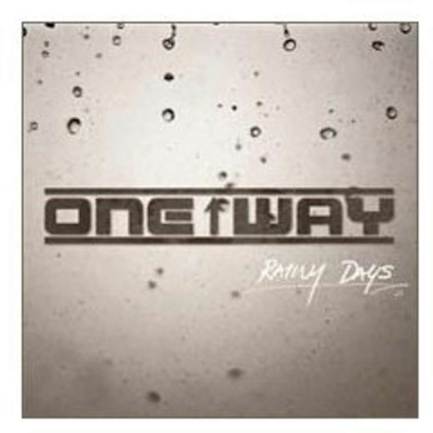 One Way RAINY DAYS CD