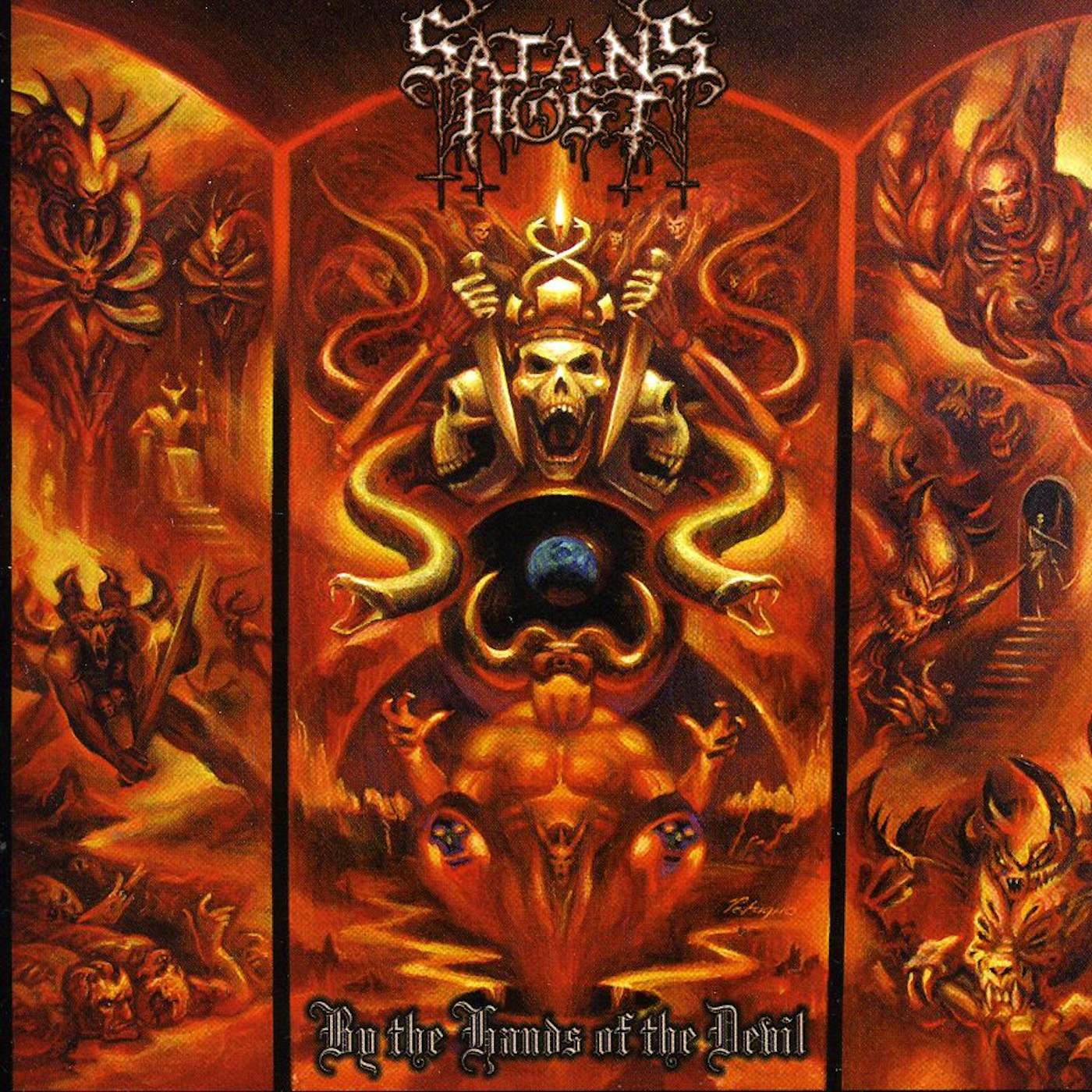 Satan's Host BY THE HANDS OF THE DEVIL CD