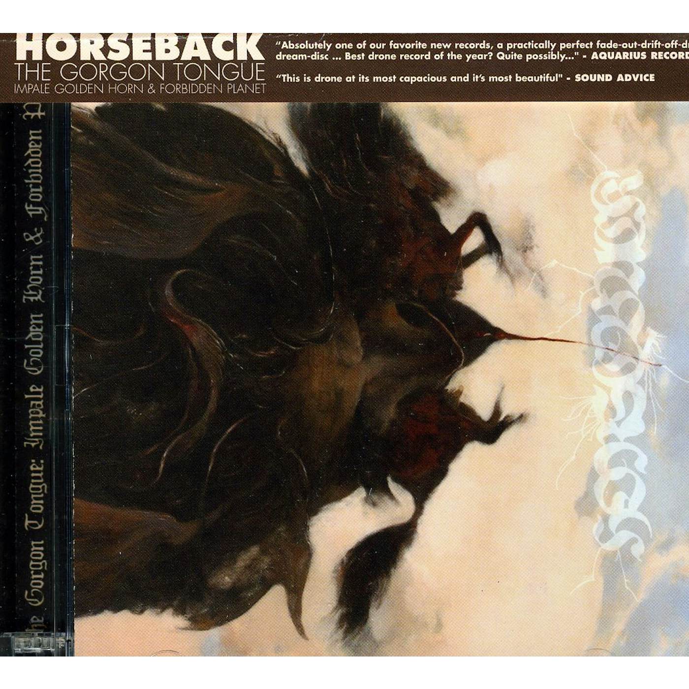 Horseback GORGON TONGUE: IMPALE GOLDEN HORN & FORBIDDEN CD
