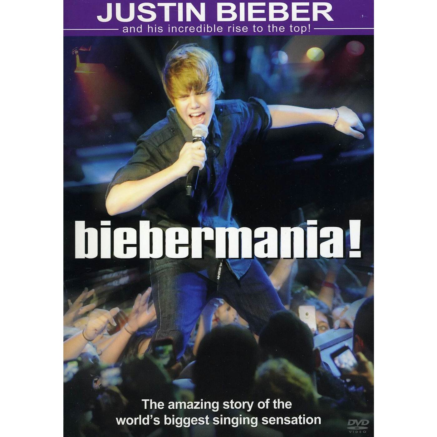 Justin Bieber BIEBERMANIA DVD