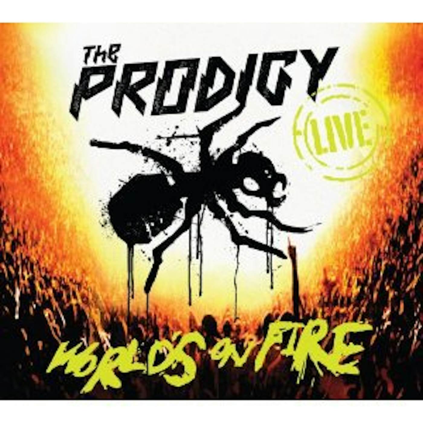 The Prodigy LIVE WORLDS ON FIRE CD