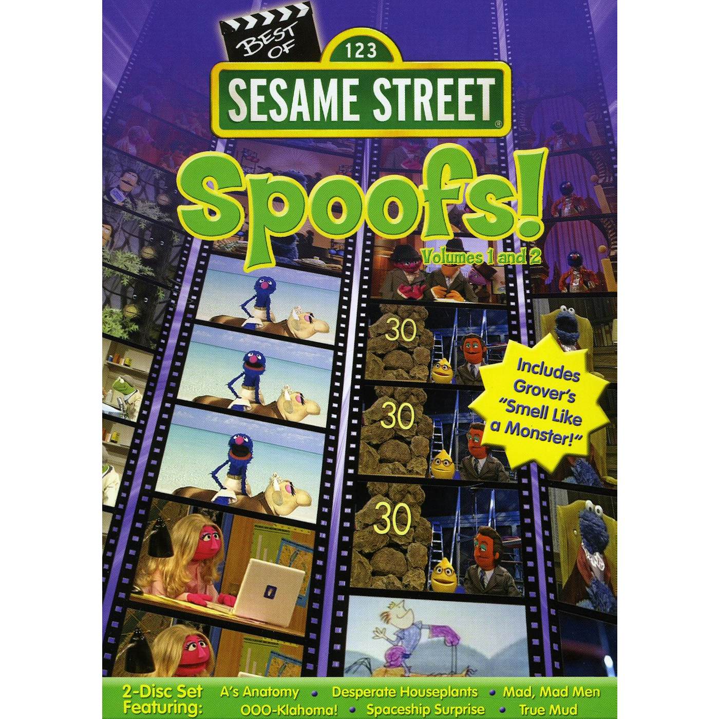Sesame Street BEST OF SESAME SPOOFS 1&2 DVD