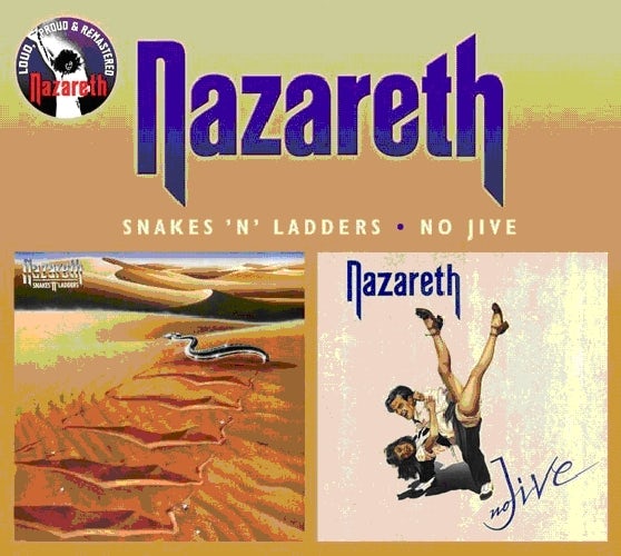 Nazareth SNAKES N LADDERS / NO JIVE CD
