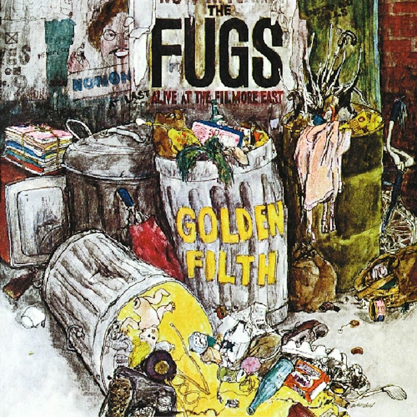 The Fugs GOLDEN FILTH CD