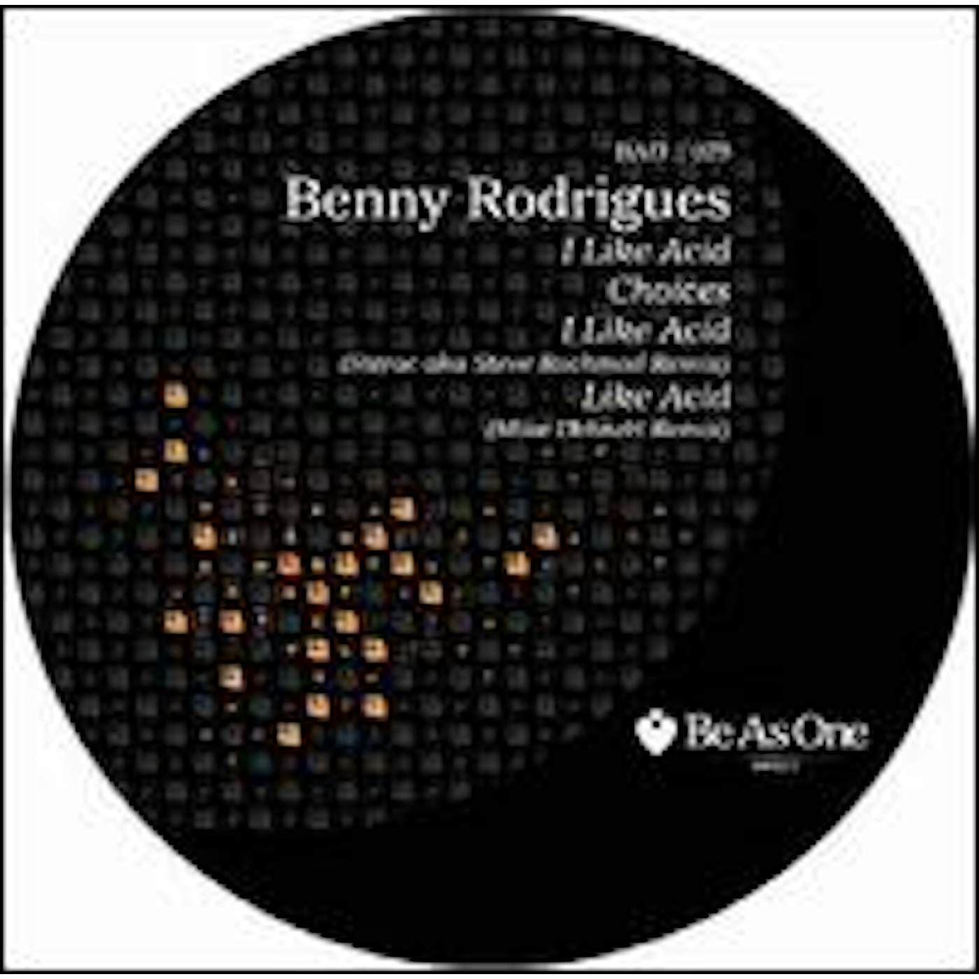 Benny Rodrigues I Like Acid Vinyl Record
