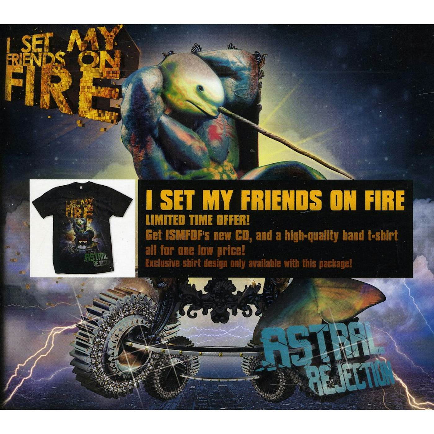 I Set My Friends On Fire ASTRAL REJECTION CD