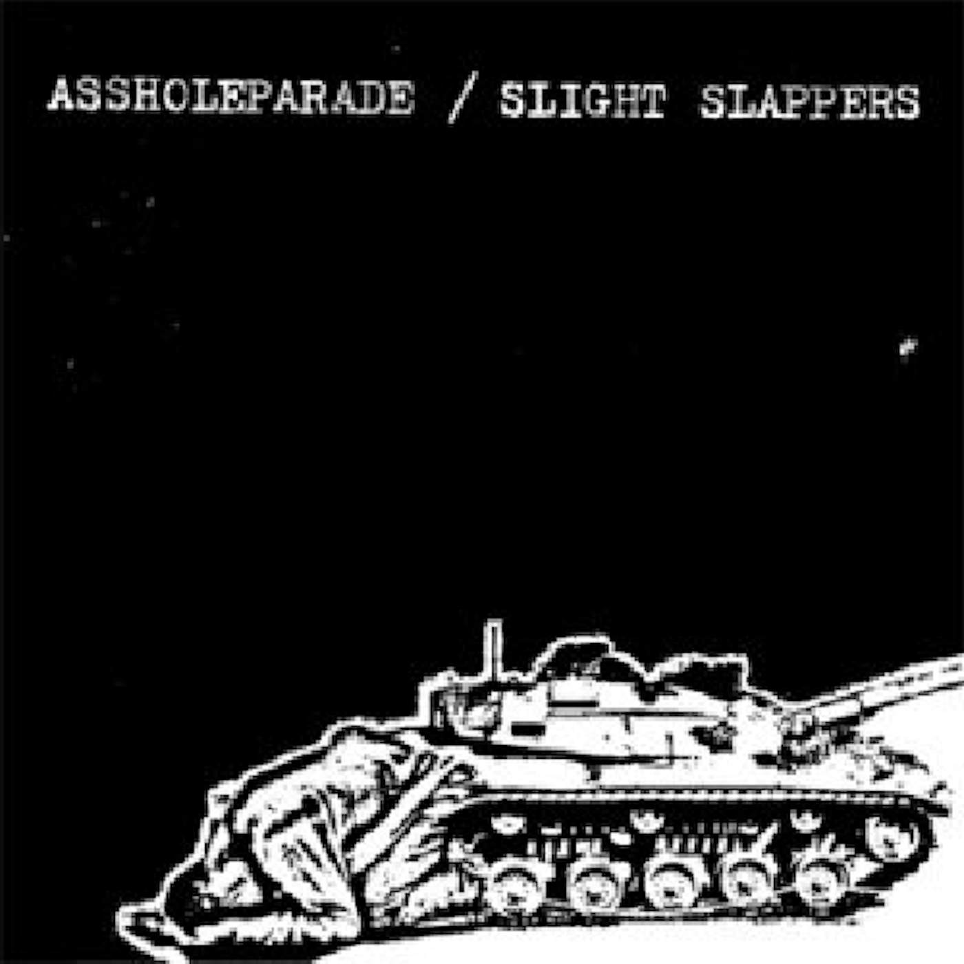 Assholeparade / Slight Slappers SPLIT CD