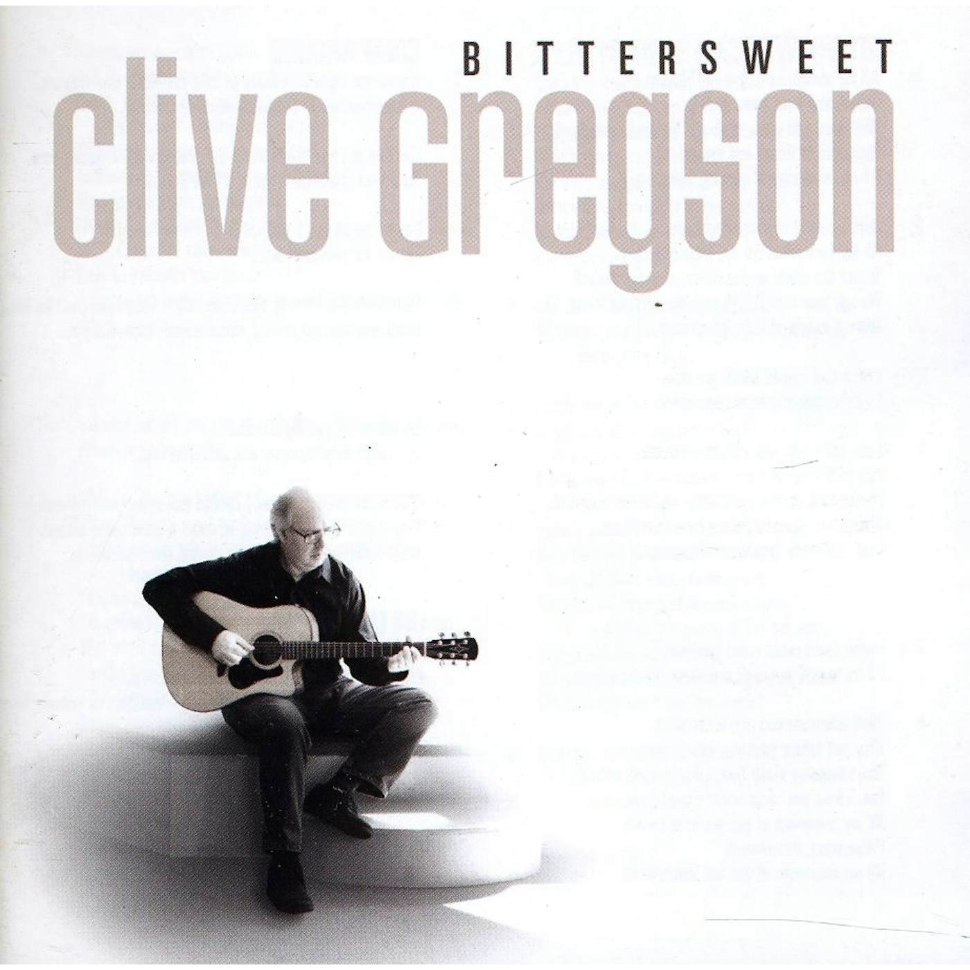 Clive Gregson BITTERSWEET CD