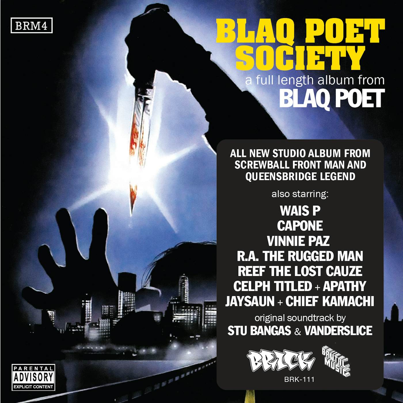 BLAQ POET SOCIETY CD