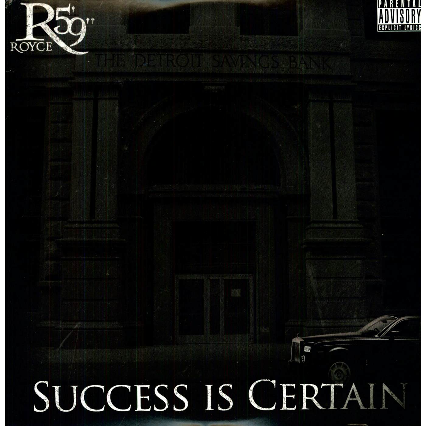Royce Da 5'9" Success Is Certain Vinyl Record