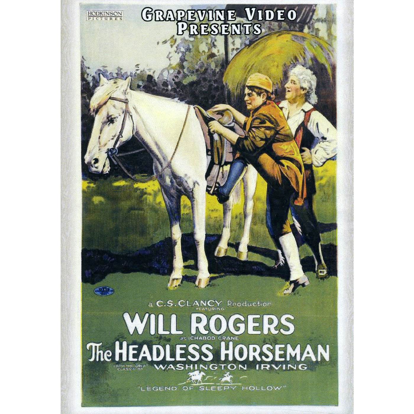 HEADLESS HORSEMAN (1922) DVD