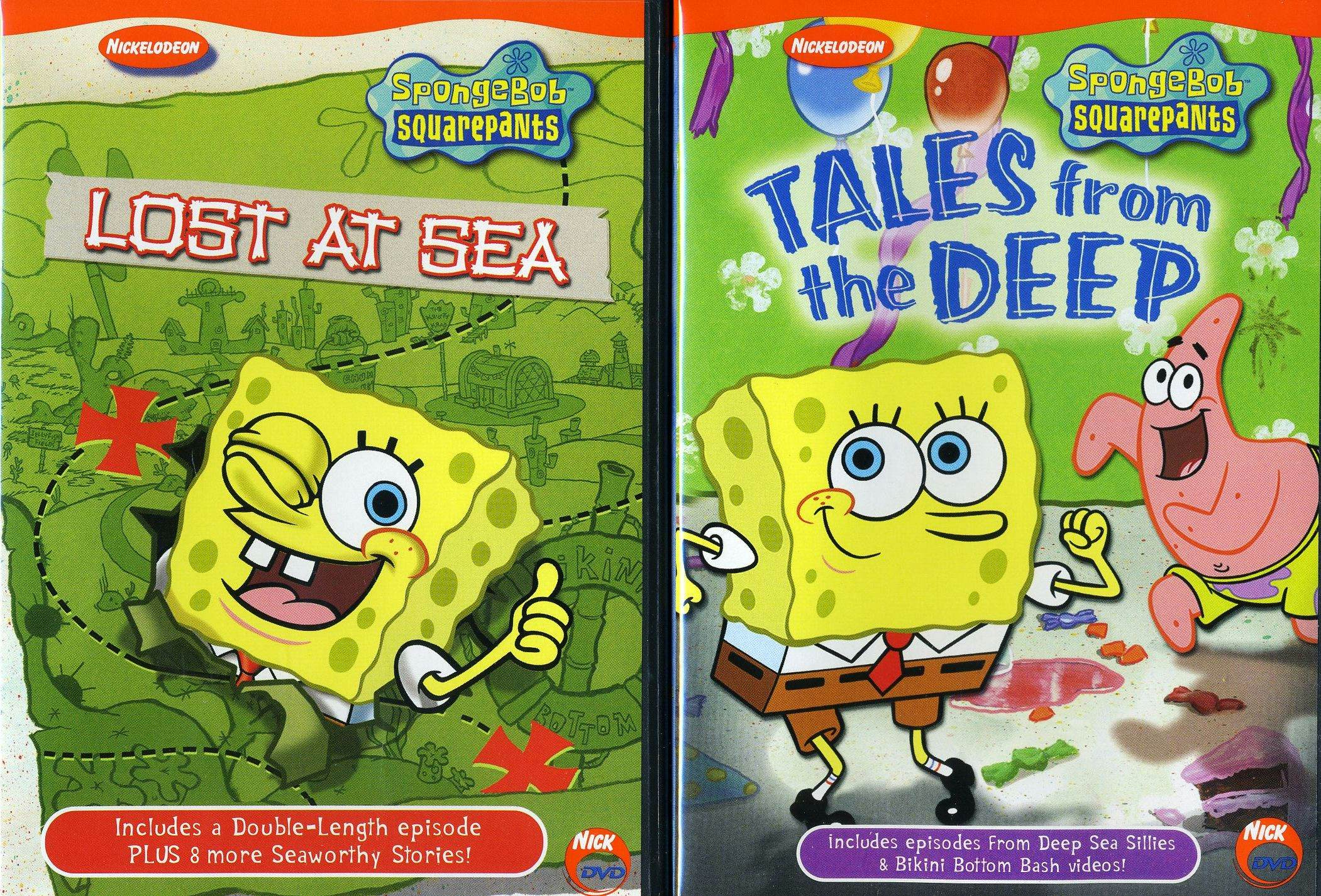 spongebob squarepants christmas dvd