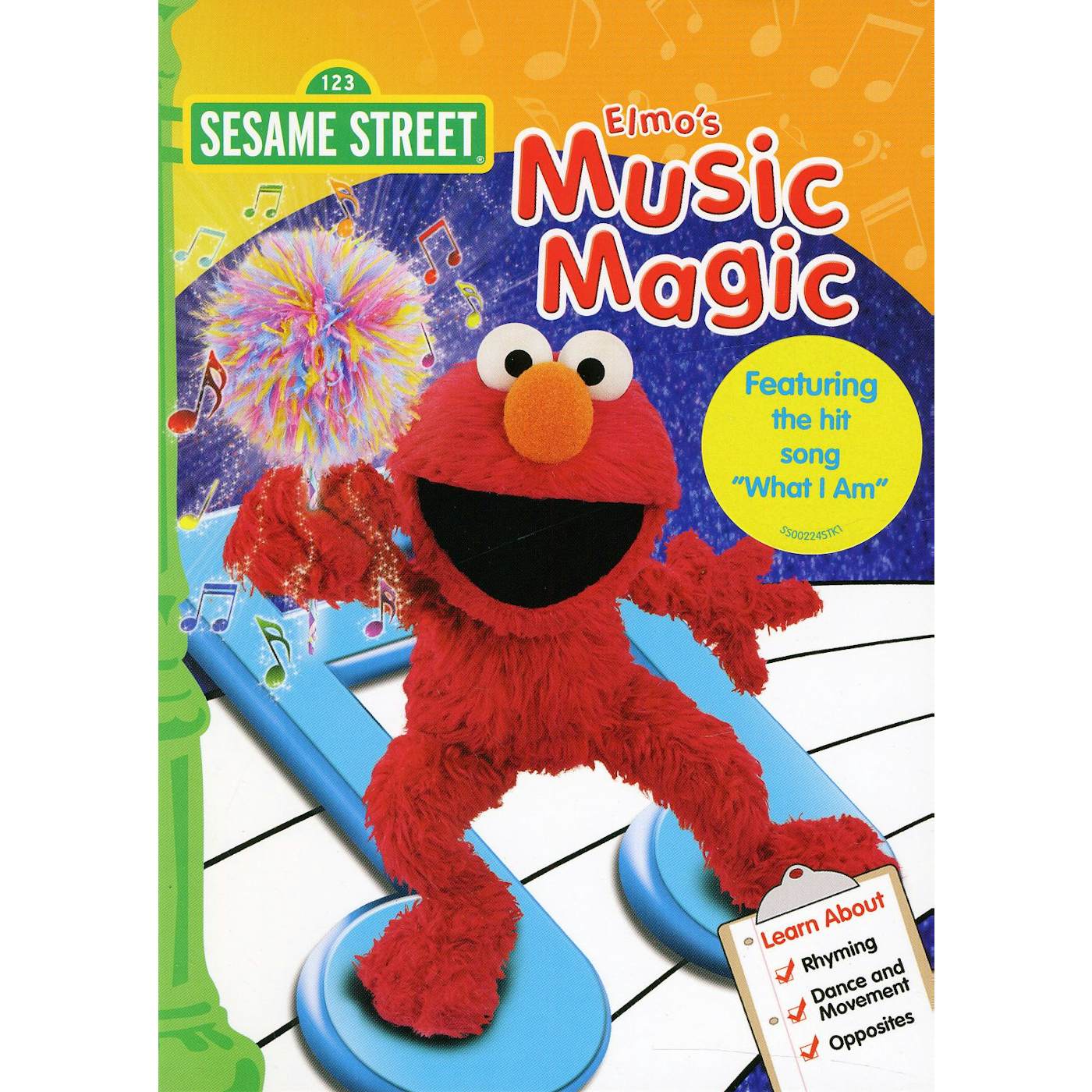 Sesame Street ELMO'S MUSIC MAGIC DVD