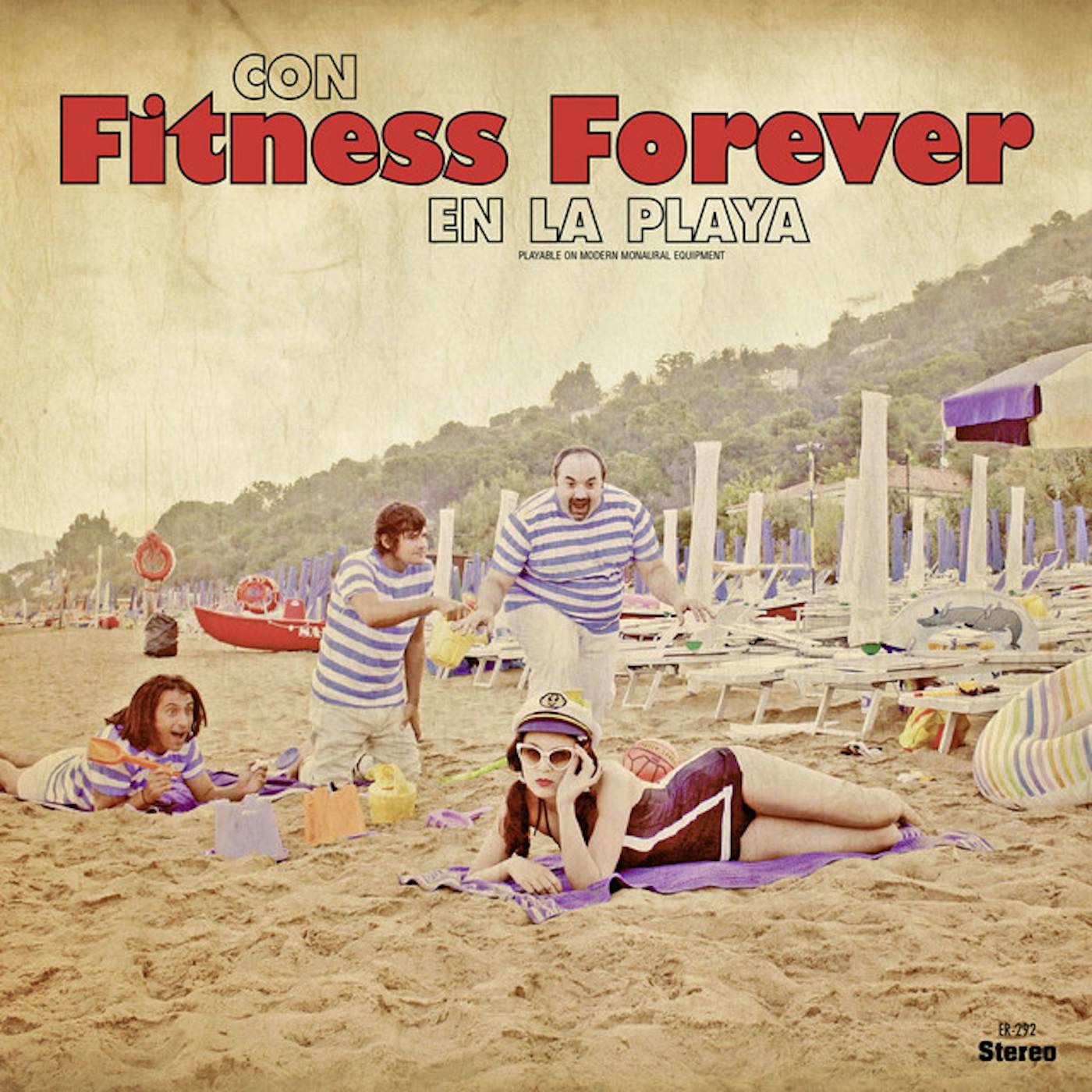 Con Fitness Forever En La Playa Vinyl Record