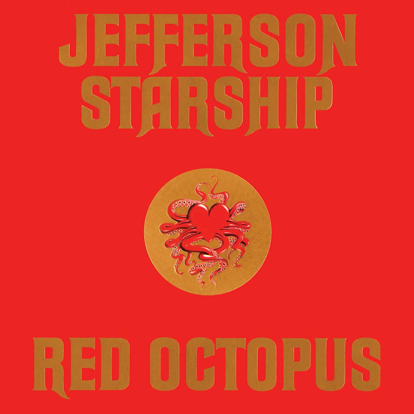 Jefferson Starhsip RED OCTOPUS Vinyl Record