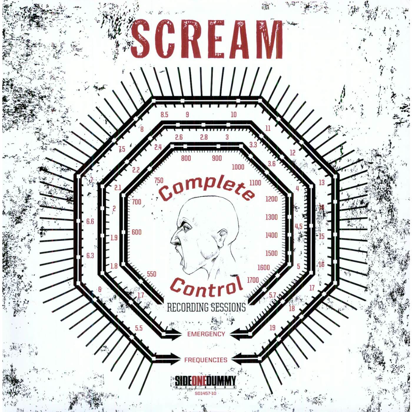 SCREAM COMPLETE CONTROL SESSIONS Vinyl Record