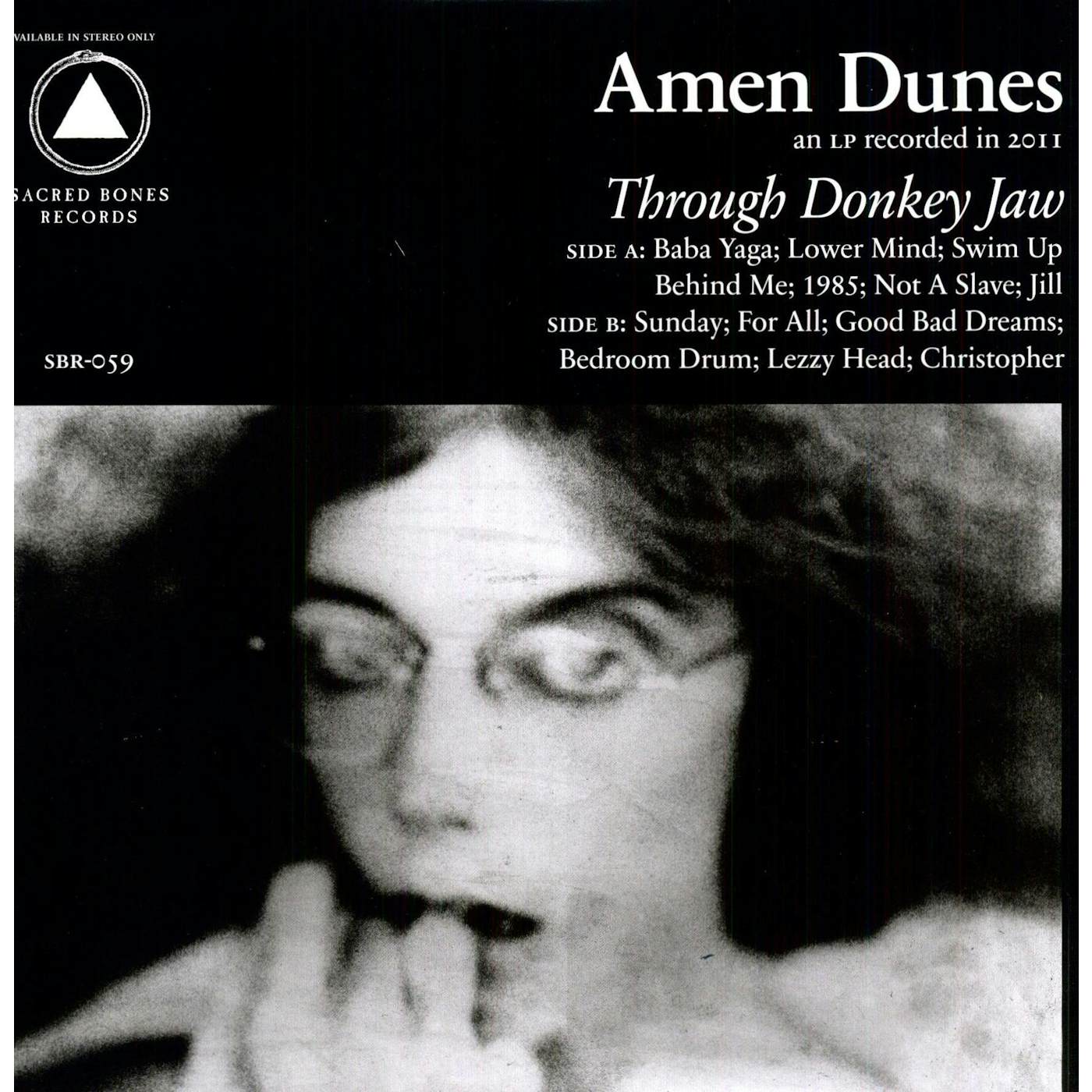 Amen Dunes Through Donkey Jaw Vinyl Record